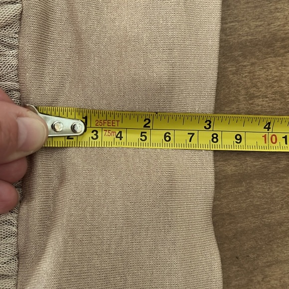 Keval Netted Skirt Taupe Mesh Tulle Midi Skirt Elastic Waist Women’s Small
AA - Picture 11 of 13